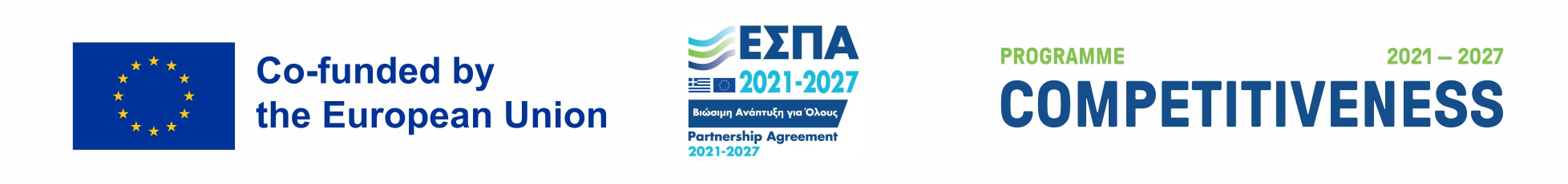 Co-funded by the European Union — ESPA Partnership Agreement 2021–2027 — Sustainable Development for All — Programme Competitiveness 2021–2027